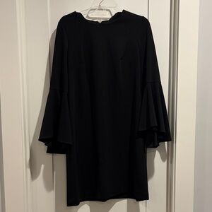 Calvin Klein Black Long Sleeve Dress